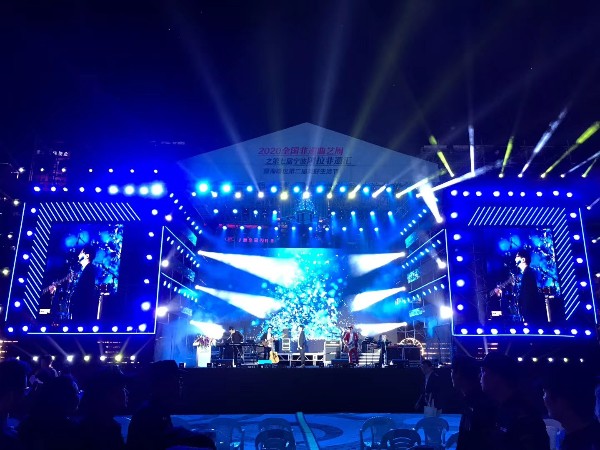 “全國非遺曲藝周”開幕式舞臺設備出租成功案例