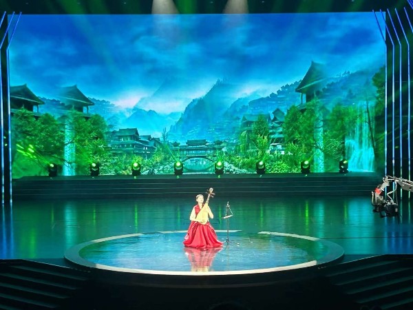 鎮海大劇院2023中國音樂小金鐘琵琶展演燈光租賃成功案例