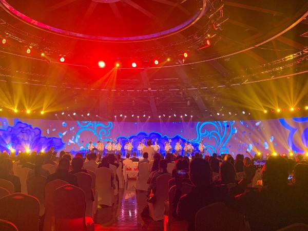 太平鳥“共筑太平”警企共建活動啟動儀式燈光租賃成功案例