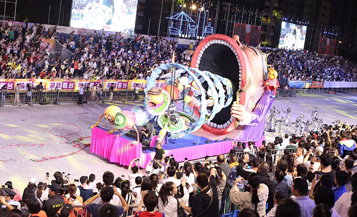 2018寧波尼斯國際嘉年華開幕慶典舞臺設備租賃案例